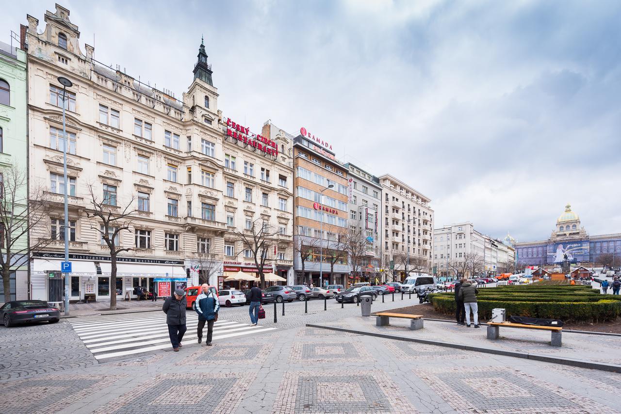 Wenceslas Square Apartment Praha Exteriér fotografie